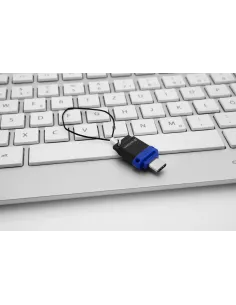 Verbatim Dual - Unidad USB 3.0 de 64 GB - USB-C   USB-A - Azul 2