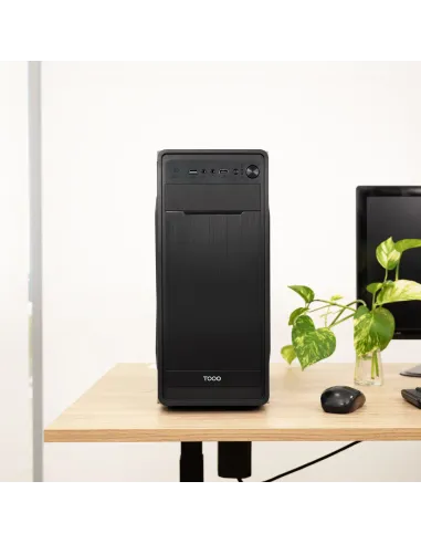 TooQ Caja Semitorre ATX “PRISMA ULTRA” Negra