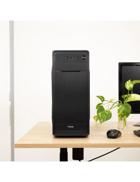 TooQ Caja Semitorre ATX “PRISMA ULTRA” Negra