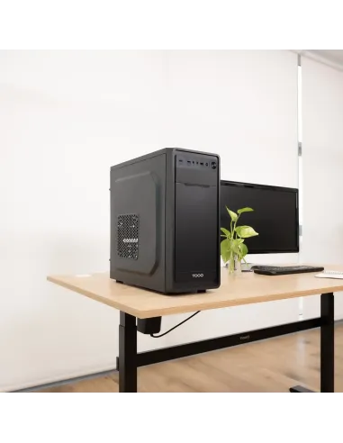 TooQ Caja Semitorre ATX “PRISMA ULTRA” Negra