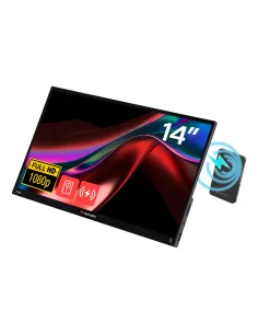 Verbatim 32088 monitor o TV portátil Monitor portátil Negro 35,6 cm (14") LED 1920 x 1080 Pixeles