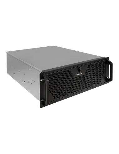 UNYKAch UK4340 Estante Plata, Negro