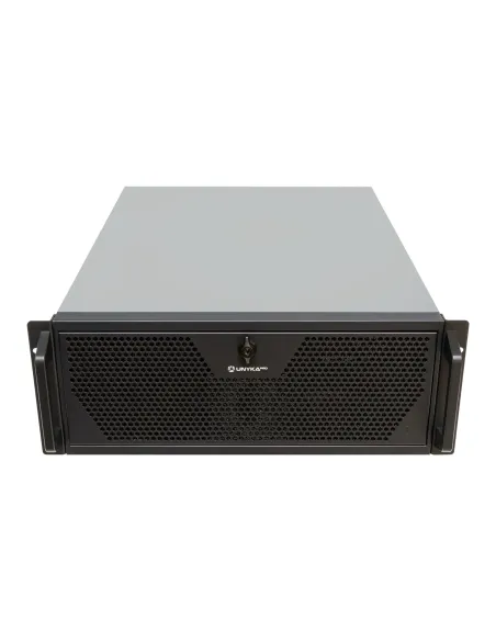 UNYKAch UK4340 Estante Plata, Negro
