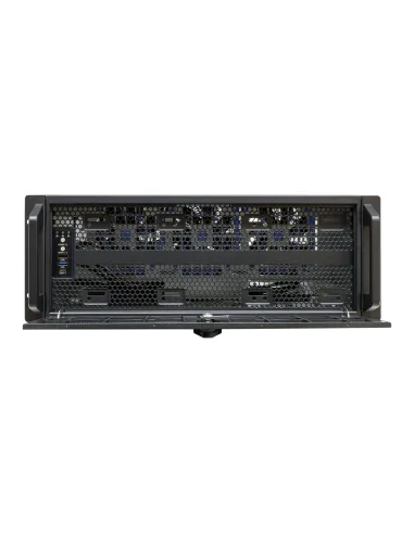 UNYKAch UK4340 Estante Plata, Negro