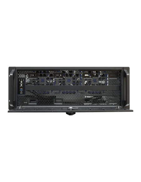 UNYKAch UK4340 Estante Plata, Negro