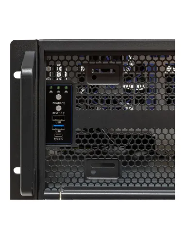 UNYKAch UK4340 Estante Plata, Negro