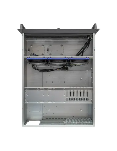 UNYKAch UK4340 Estante Plata, Negro