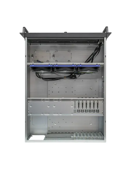 UNYKAch UK4340 Estante Plata, Negro