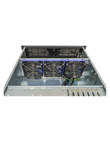 UNYKAch UK4340 Estante Plata, Negro
