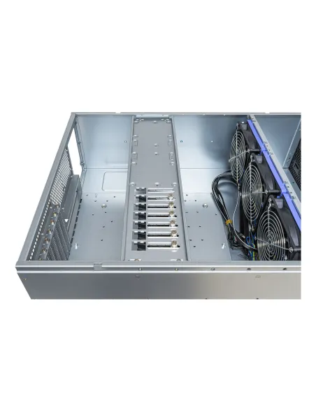 UNYKAch UK4340 Estante Plata, Negro