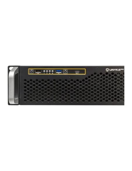 UNYKAch UK2130 Estante Plata, Negro