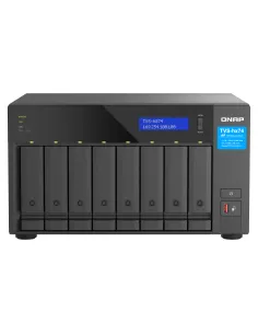 QNAP TVS-h874 NAS Torre Intel® Core™ i7 32 GB DDR4 0 TB QuTS hero Negro