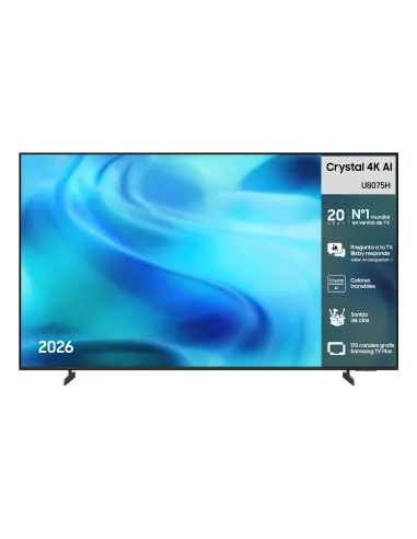Samsung TV 85" Crystal 4K AI U8075H 4K Vision AI Smart TV (2026)