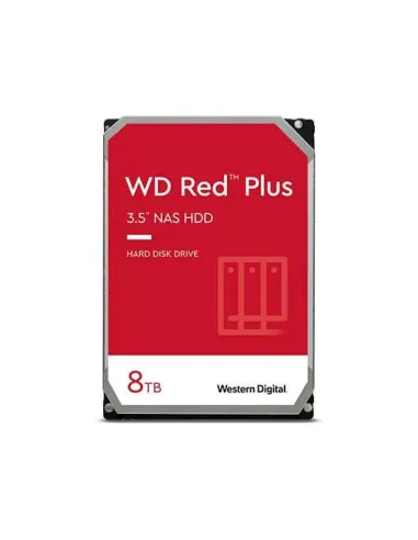 Disco duro interno hdd wd western digital nas red wd80efzz 8tb 8000gb 3.5pulgadas 7200rpm 256mb