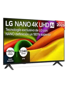LG NANO 4K UHD AI 75NU850B6LA Televisor 190,5 cm (75") 4K Ultra HD Smart TV Wifi Negro