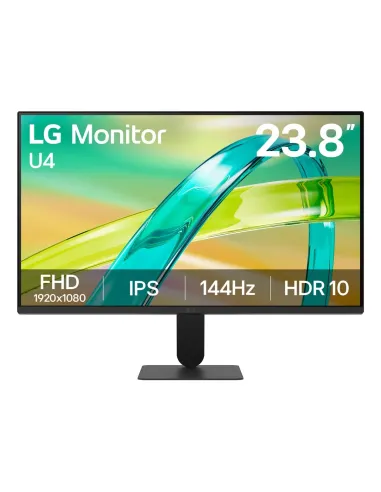 LG 24U411B-B pantalla para PC 60,5 cm (23.8") 1920 x 1080 Pixeles Full HD LCD Negro
