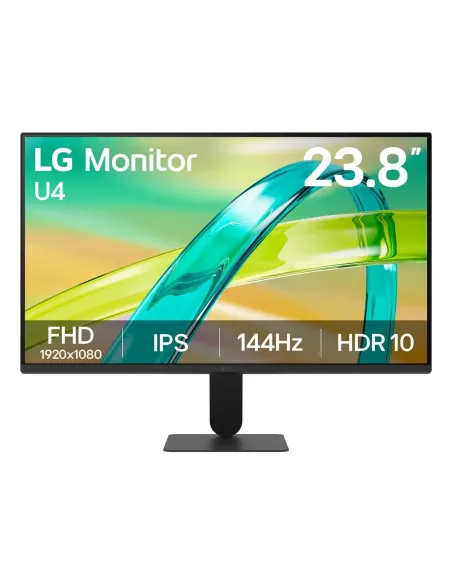 LG 24U411B-B pantalla para PC 60,5 cm (23.8") 1920 x 1080 Pixeles Full HD LCD Negro