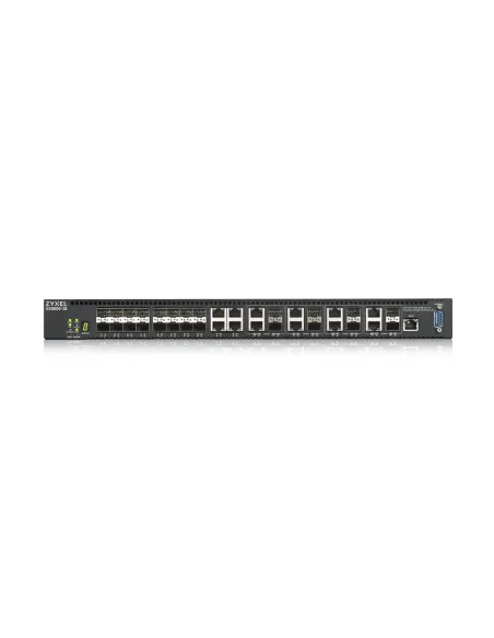 Zyxel XS3800-28 Gestionado L2+ 10G Ethernet (100 1000 10000) Negro