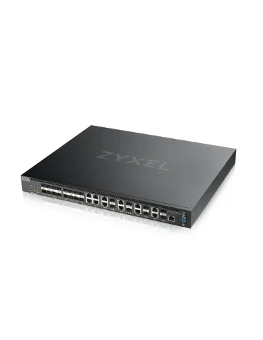 Zyxel XS3800-28 Gestionado L2+ 10G Ethernet (100 1000 10000) Negro