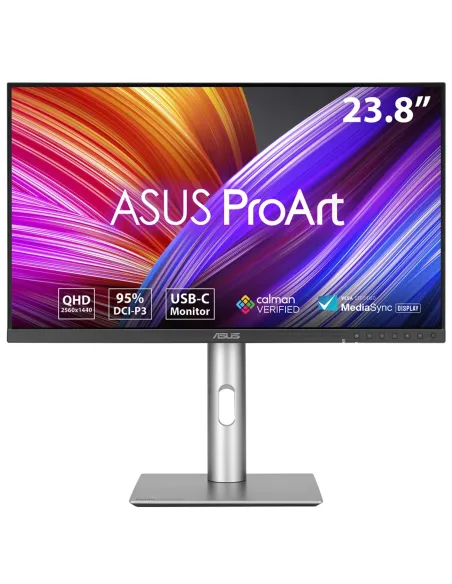 ASUS ProArt Display PA24ACRV pantalla para PC 60,5 cm (23.8") 2560 x 1440 Pixeles Quad HD LCD Negro