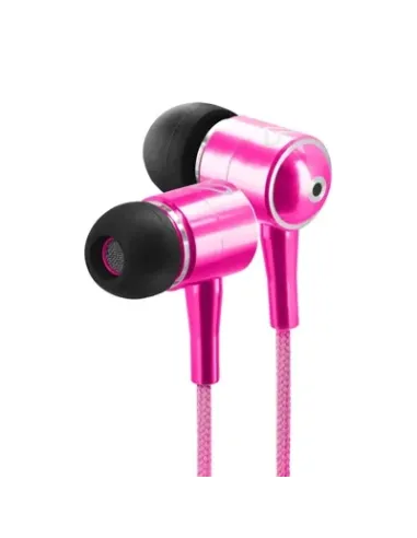 Auriculares energy sistem urban 2 magenta in ear - aleacion aluminio - iman neodimio - peso ligero