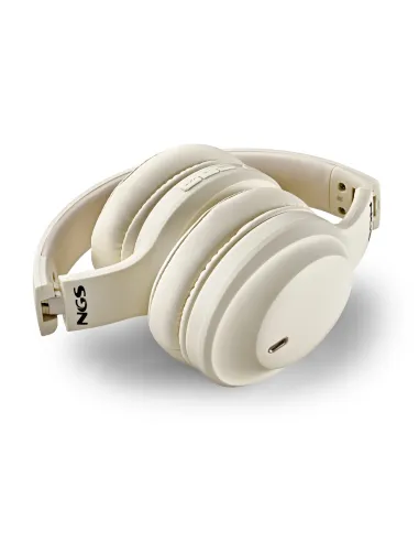 NGS ARTICA GLACIER BEIGE Auriculares Inalámbrico y alámbrico Diadema Llamadas Música Deporte Uso diario Bluetooth