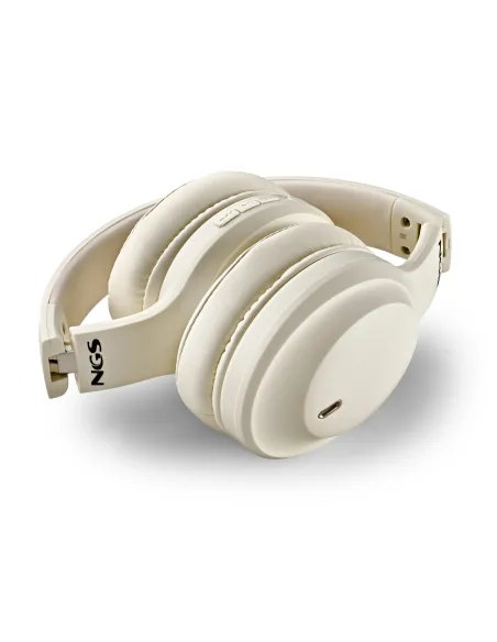 NGS ARTICA GLACIER BEIGE Auriculares Inalámbrico y alámbrico Diadema Llamadas Música Deporte Uso diario Bluetooth