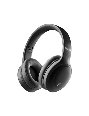 NGS ARTICA GLACIER BLACK Auriculares Inalámbrico y alámbrico Diadema Llamadas Música Deporte Uso diario Bluetooth Negro