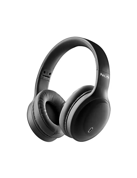NGS ARTICA GLACIER BLACK Auriculares Inalámbrico y alámbrico Diadema Llamadas Música Deporte Uso diario Bluetooth Negro
