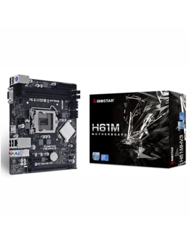 Placa base biostar h61mhv3 matx lga1155