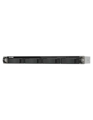 QNAP TS-432XeU NAS Bastidor (1U) 4 GB DDR4 0 TB QNAP QTS Negro, Gris