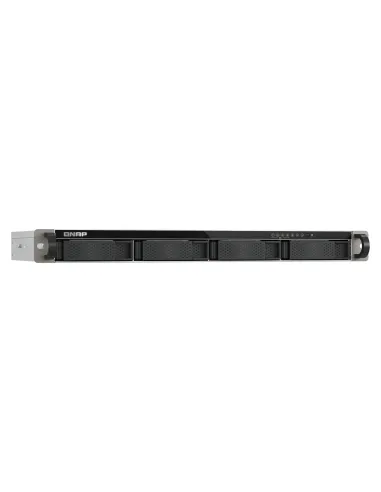 QNAP TS-432XeU NAS Bastidor (1U) 4 GB DDR4 0 TB QNAP QTS Negro, Gris