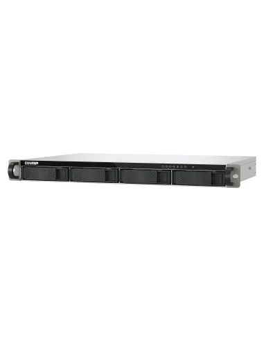 QNAP TS-432XeU NAS Bastidor (1U) 4 GB DDR4 0 TB QNAP QTS Negro, Gris