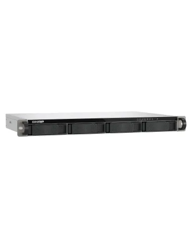 QNAP TS-432XeU NAS Bastidor (1U) 4 GB DDR4 0 TB QNAP QTS Negro, Gris
