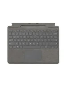 Teclado microsoft surface pro plata ingles