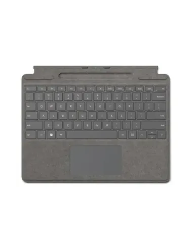 Teclado microsoft surface pro plata ingles