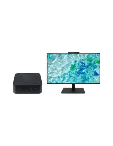 Barebone acer nuc veriton vn1502g - 13n0u n150 - max 64gb + monitor cb247yd 23.8 pulgadas