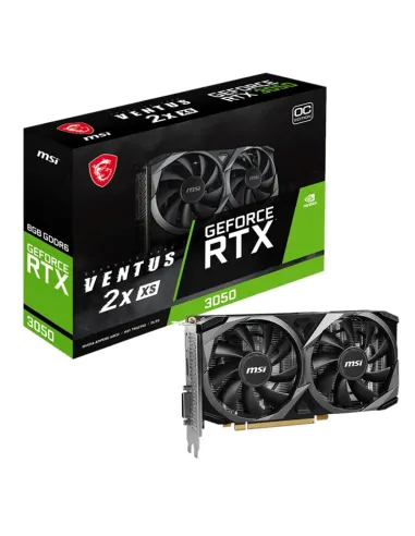 MSI VENTUS GEFORCE RTX 3050 VENTUS 2X XS 8G OC