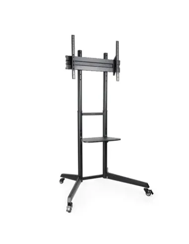 TooQ RAMSÉS Soporte de Suelo con Ruedas para Pantallas 37"- 70", Negro