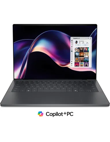 DELL XPS 14 DA14260 Copilot+ PC Intel Core Ultra X7 358H Portátil 35,6 cm (14") Pantalla táctil 2.8K 32 GB LPDDR5x-SDRAM 1 TB