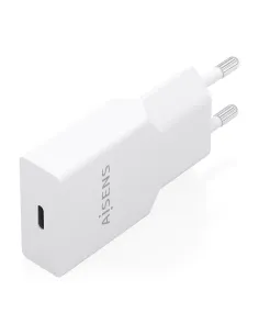 AISENS Cargador Ultra Delgado GaN 30W, 1xUSB-C PD3.0, Blanco 2