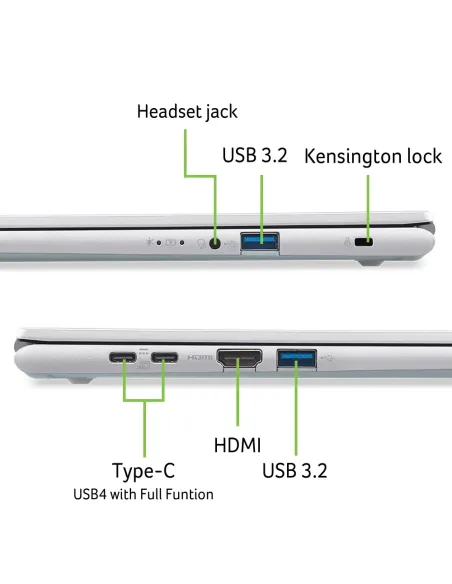 Acer Portátil Aspire Go 16 AG16-71P-95SM