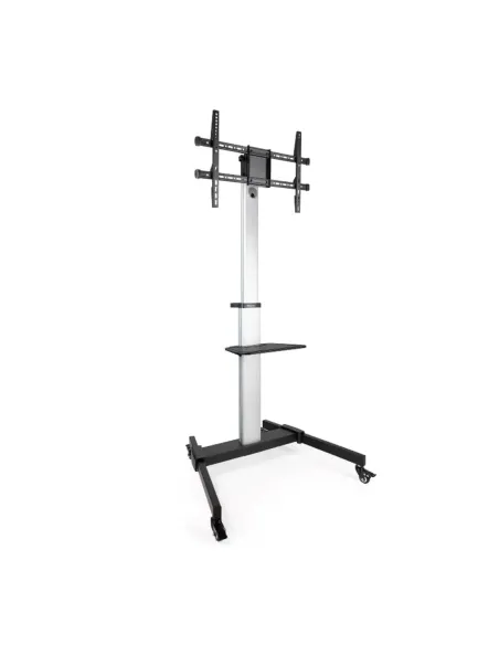TooQ Hera Soporte de Suelo de Aluminio con Ruedas para Pantalla 37"-86"