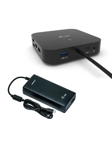 i-tec USB-C HDMI DP Docking Station with Power Delivery 100 W + Universal Charger 100 W