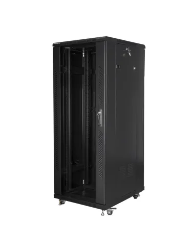 Armario lanberg rack 19pulgadas 32u 600x800 negro