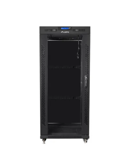 Armario lanberg rack 19pulgadas 22u 800x1000 negro