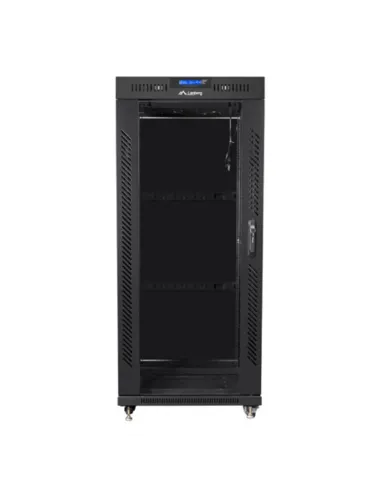 Armario lanberg rack 19pulgadas 27u 600x800 negro