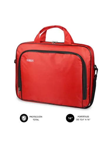 Maletin subblim oxford para portatil 15.4pulgadas - 16pulgadas rojo