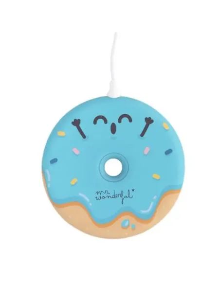 CARGADOR INALÁMBRICO CON FORMA-ROSQUILLA MR. WONDERFUL WOA09728ES