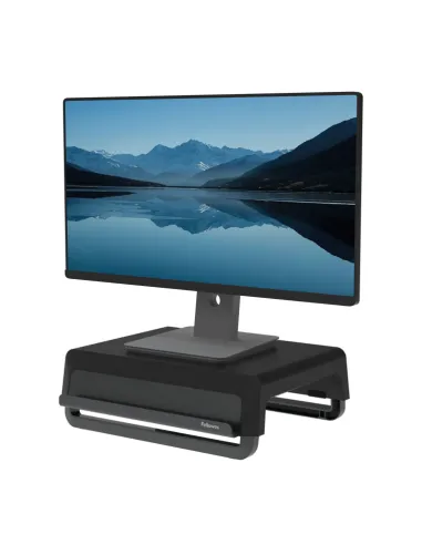 Fellowes Breyta Monitor Ständer tragbar mit Handgriff schwarz